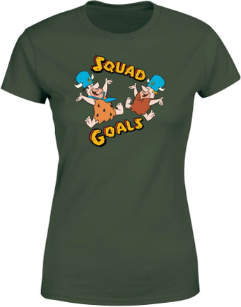 The Flintstones Squad Goals Women's T-Shirt - Forest Green - XL - Forest Green