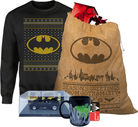 DC Batman Mega Christmas Gift Set (Worth £65) - Kids' 3-4 Years - Black