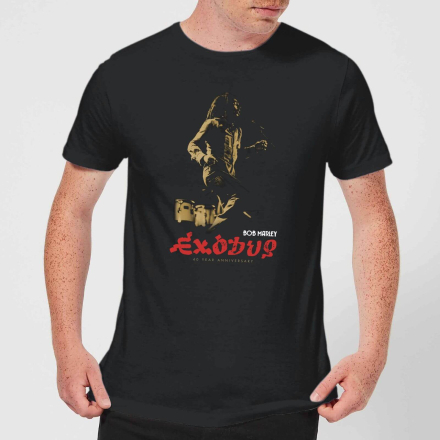 Bob Marley Exodus Men's T-Shirt - Black - L - Black
