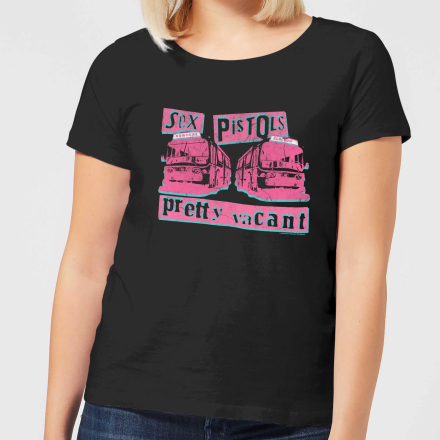 Sex Pistols Pretty Vacant Women's T-Shirt - Black - XXL