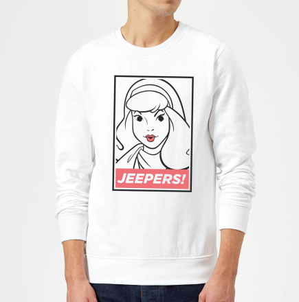 Scooby Doo Jeepers! Sweatshirt - White - S - White