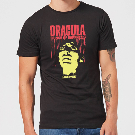 Hammer Horror Dracula Prince Of Darkness Men's T-Shirt - Black - XXL