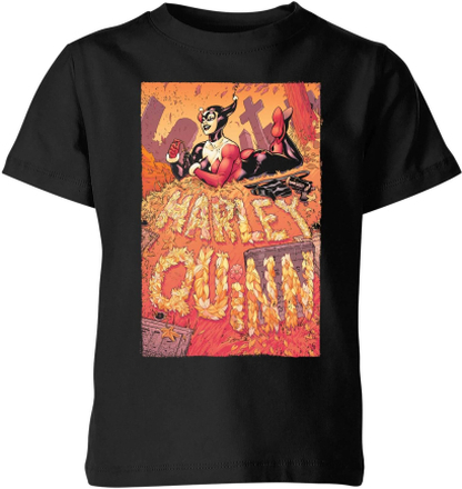 Batman Harley Quinn Cover Kids' T-Shirt - Black - 5-6 Years - Black