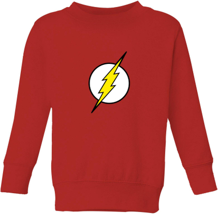 Justice League Flash Logo Kids' Sweatshirt - Red - 5-6 Years - Red