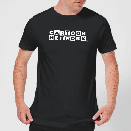 Cartoon Network Logo Men's T-Shirt - Black - XL