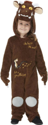 Lisensiert Gruffalo Deluxe Kostyme til Barn - Strl 4-6 År