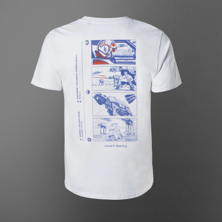 Star Wars Attack On Echo Base Unisex T-Shirt - White - XL - White