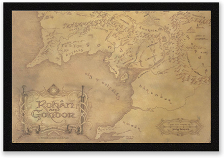 Lord Of The Rings Rohan And Gondor Entrance Mat