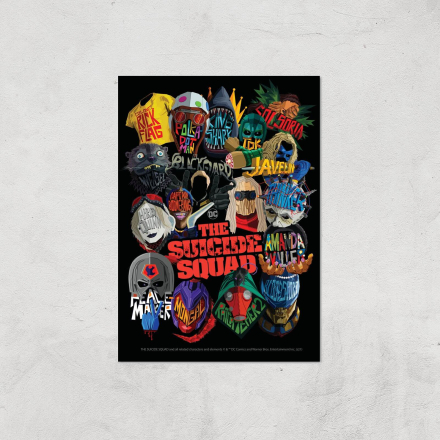Suicide Squad Poster Giclee Art Print - A3 - Print Only