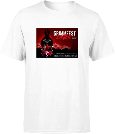 Grimmfest 2022 Easter Bunny Unisex T-Shirt - White - 5XL - White