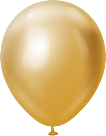 Latexballonger Professional Stora Gold Chrome - 25-pack