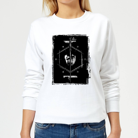 Harry Potter Harry Voldemort Wand Women's Sweatshirt - White - M - White