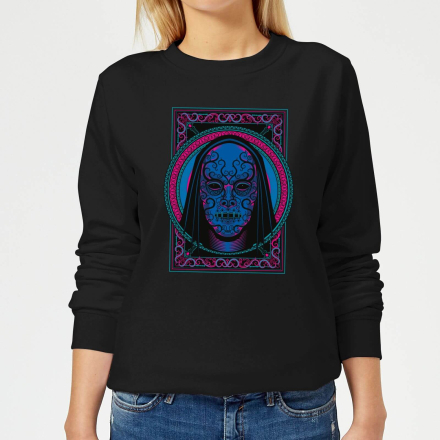 Harry Potter Death Mask Women's Sweatshirt - Black - XL - Black