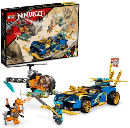 LEGO Ninjago 71776 Jay och Nyas racerbil EVO