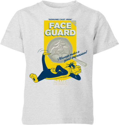 Looney Tunes ACME Face Guard Kids' T-Shirt - Grey - 7-8 Years - Grey