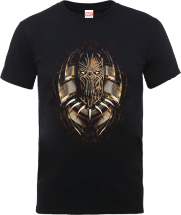 Black Panther Gold Erik T-Shirt - Black - L