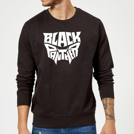 Black Panther Emblem Sweatshirt - Black - XL