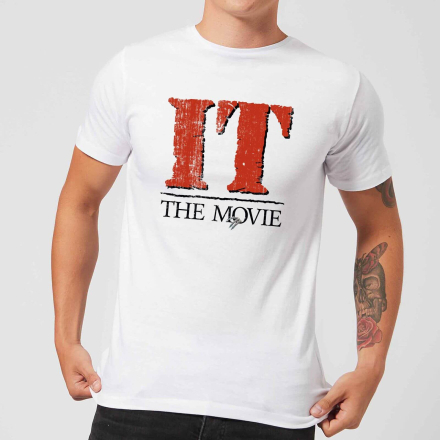 IT The Movie Men's T-Shirt - White - L - White