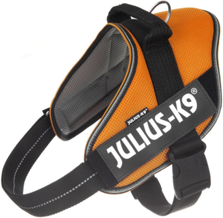 JULIUS-K9 IDC® POWAIR Geschirr - orange - Grösse 0: Brustumfang 58 - 76 cm