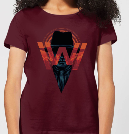 Westworld V.I.P Women's T-Shirt - Burgundy - XL - Burgundy