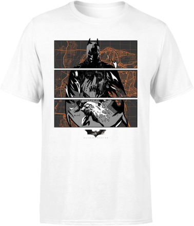 Batman Begins Gotham City Defender Men's T-Shirt - White - 5XL - White