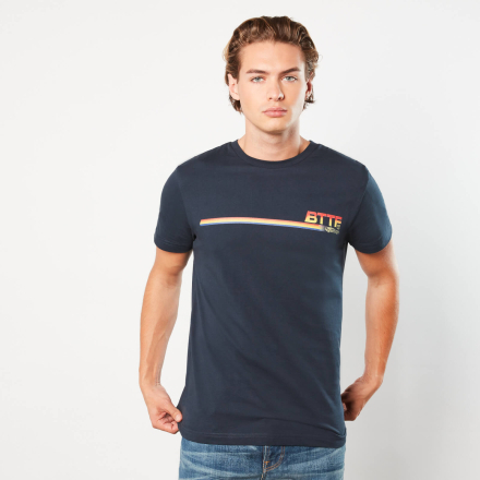 Back to the future Flux Capacitor Front Unisex T-Shirt - Navy - XL - Navy