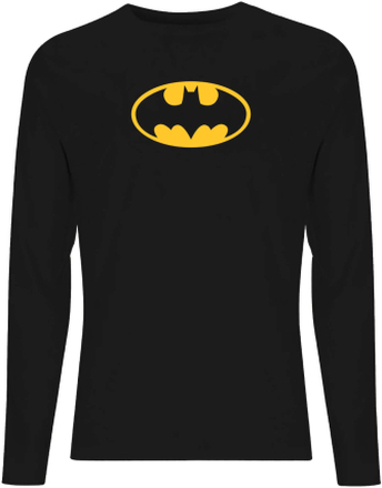 DC Justice League Core Batman Logo Unisex Long Sleeve T-Shirt - Black - S - Black
