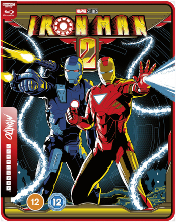 Marvel Studio's Iron Man 2 - Mondo #48 Zavvi Exclusive 4K Ultra HD Steelbook (Includes Blu-ray)