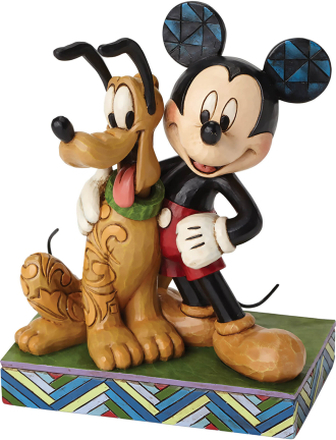 Disney Traditions Best Pals Mickey Mouse & Pluto Figurine