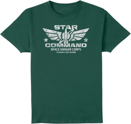 Toy Story Star Command Space Ranger Corps Unisex T-Shirt - Green - XS - Green