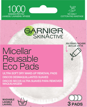 Garnier SkinActive Micellar Reusable Eco Pads