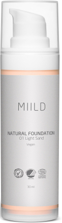 Miild Natural Foundation 01 Light Sand
