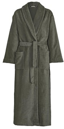 Damella Modal Terry Robe Oliven Large Dame