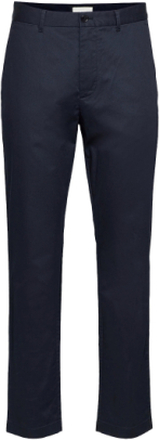 Marcus Light Twill Trousers Designers Trousers Chinos Blue Wood Wood