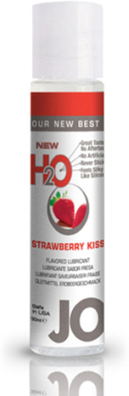 System Jo H2O Lubricant Strawberry - 30 ml Vannbasert Glidemiddel