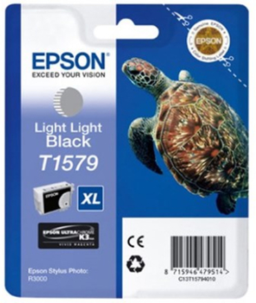 Epson Blæk Ljus Light Sort - Stylus Foto R3000