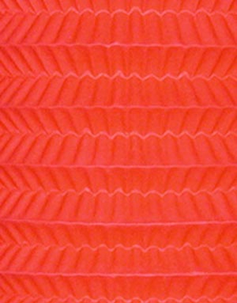 Cylinderformad Lykta 16 cm - Röd