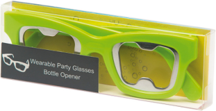 Gröna Partybrillor med Öppnare