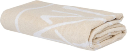 Elba Beachtowel Home Textiles Bathroom Textiles Towels & Bath Towels Beach Towels Creme Mille Notti*Betinget Tilbud