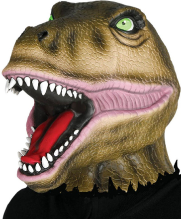 T-Rex Dinosaur Heltäckande Latexmask