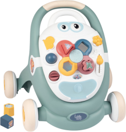 Little Smoby 3 In 1 Trotty Walker Toys Baby Toys Push Toys Multi/patterned Smoby