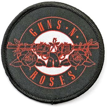 Guns N"' Roses: Standard Patch/Red Circle Logo