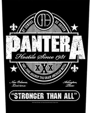 Pantera: Back Patch/Stronger Than All