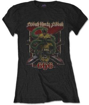 Black Sabbath: Ladies T-Shirt/Bloody Sabbath 666 (XX-Large)