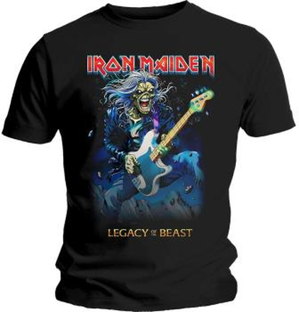Iron Maiden: Unisex T-Shirt/Eddie on Bass (Small)