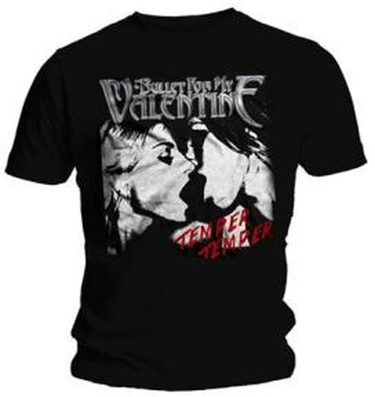Bullet For My Valentine: Unisex T-Shirt/Temper Temper Kiss (XX-Large)