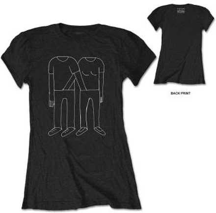 Catfish & The Bottlemen: Ladies T-Shirt/Hands Down Pants (Back Print) (X-Large)