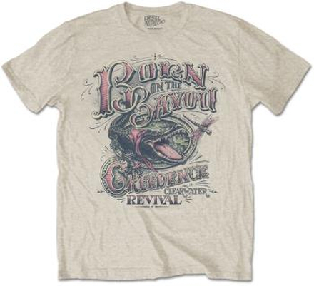Creedence Clearwater Revival: Unisex T-Shirt/Born on the Bayou (Large)