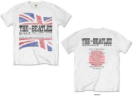 The Beatles: Unisex T-Shirt/Budokan Set List (Back Print) (XX-Large)