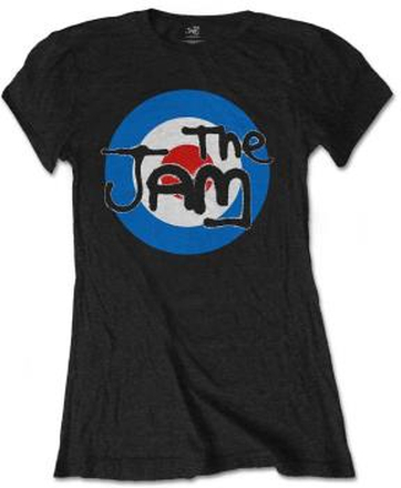 The Jam: Ladies T-Shirt/Spray Target Logo (Soft Hand Inks) (Large)